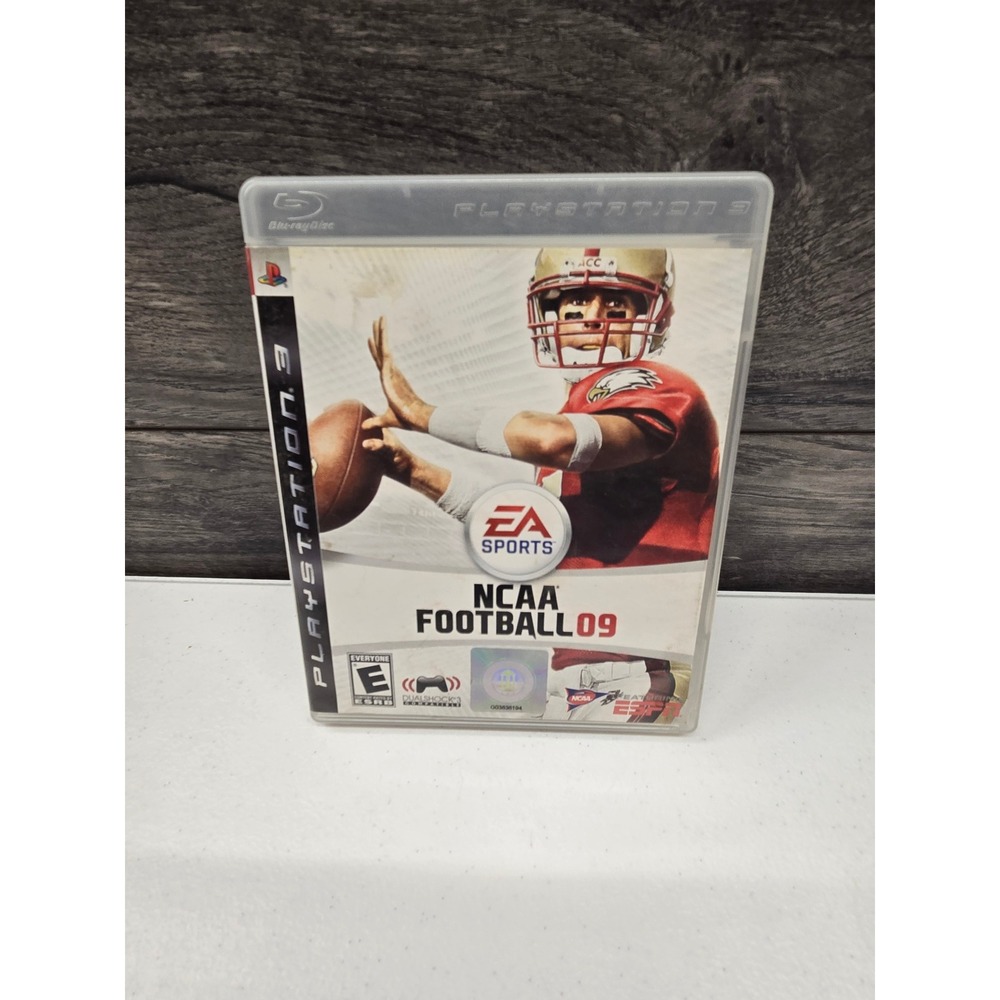 NCAA Football 09 Sony PlayStation 3 PS3 EA Sports College Football Game CIB